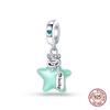 925 Silber Menschenfressende Blume Charms Perlen für DIY Schmuck 3mm Armband Damen Ringe Geschenke