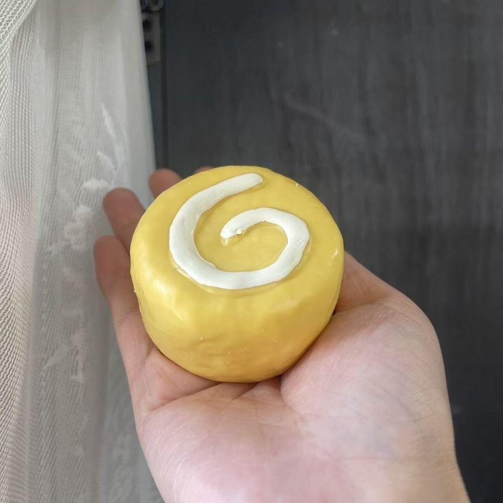 Non-bounce Handmade Ball Moldable Blocked Filled Ball Boys Girls Crunchy Swiss Roll Student Prize