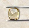 Long Cushion Cut Natural Citrine Gemstone, 2.75 Carat, 10x8x5 MM For Jewelry Making Stone.