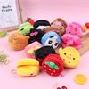 Coin Purse Cartoon Zipper Plush Three-Dimensional Coin Purse Wallet Key Holder