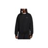 Nike Solo Swoosh Fleece Rundhals-Sweatshirt Schwarz Herren Oberteile DX1361-010