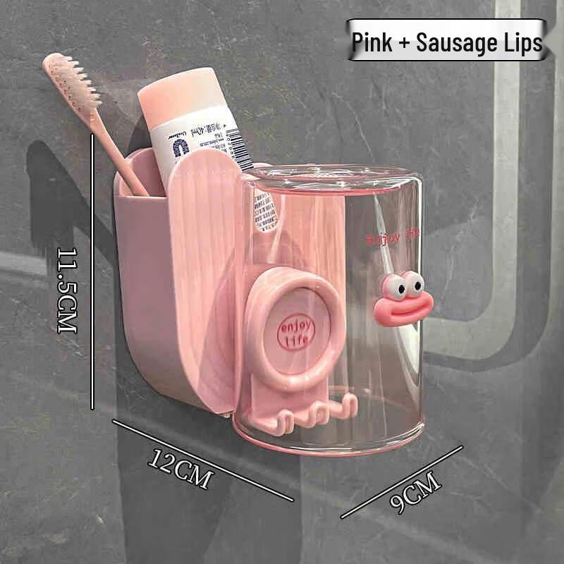 

Aige Wall-Mounted Toothbrush Holder & Wash Cup Set