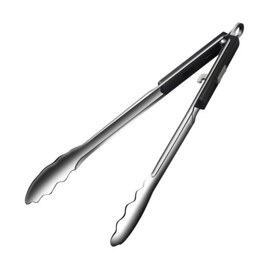 Modern Nonslip Cooking Tongs Easy to Operate Food Grade Kitchen Tongs