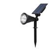 NuFeng Solar Powered 4-LED Green Garden Lawn Light
