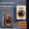 100-Speed Desktop Fan with Timer & Light for Home/Office