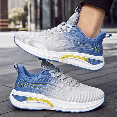 Sneaker Herren neue Damenschuhe Fly-gewebte Mesh-Schuhe Herren- und Damen atmungsaktiv lässig leicht weichsohlige Laufschuhe