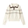 Betu Women's Polo Collar Knit Sweater