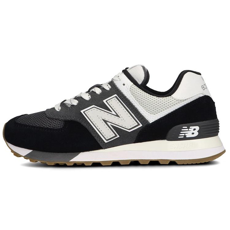 (WMNS) New Balance 574 Series Low-Top Grey/Black/White Women s WL574PQ2 EU 36.5