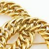 Chanel ChainCOCO Mark Brooch Plated Gold 36.4g Women Used
