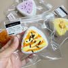 ZOCONew ručně vyráběné silikonové vajíčko Imitace Rýžový a zeleninový závitek Mochi Taba hračka uklidňující vytlačování kreativní odrazový plyšová hračka řez