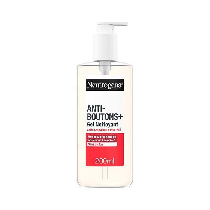 Neutrogena Anti-Boutons + Gel Nettoyant Visage Peaux à Tendance Acnéique 200ml