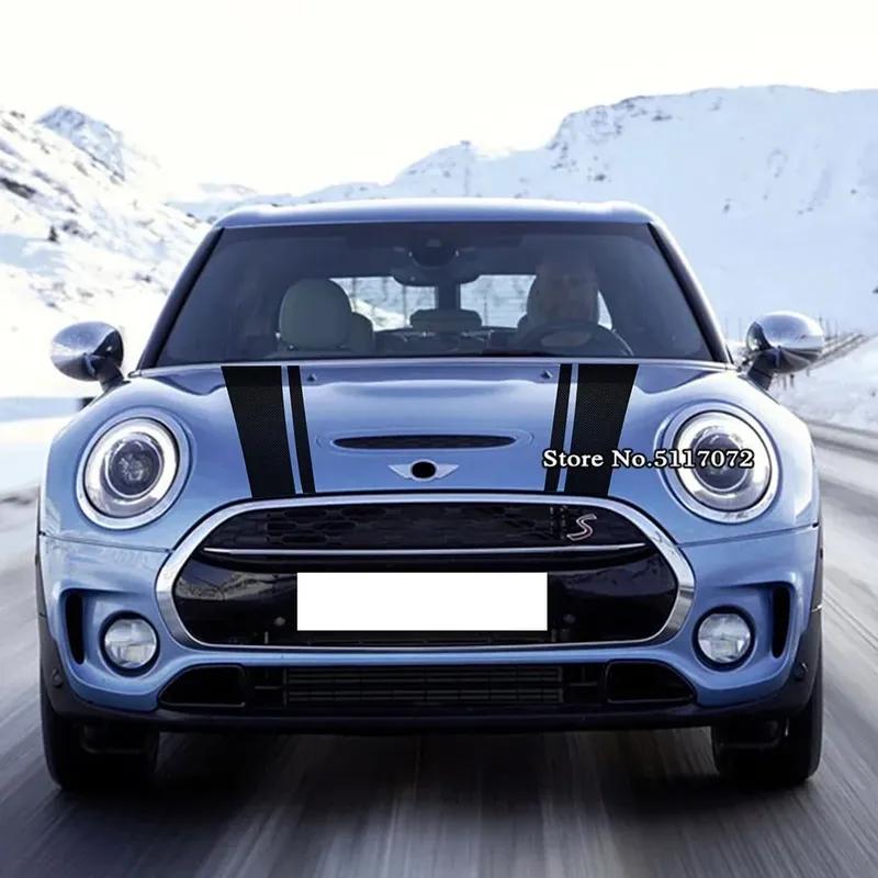 Car Hood Engine Cover Trunk Rear Side Skirt Stripes Sticker Body Kit Decal For MINI Cooper Clubman F54 2015- Accessories