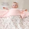 Baby A-Class Warm Ginger Fiber Blanket - Newborn Soothing Bean Velvet Quilt for Children & Kindergarten