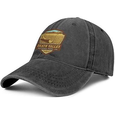 Death Valley National Park Washed Denim Hat for Unisex Women Trucker Hats Adjustable Caps Cowboy Baseball Cap Casual