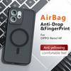 Etui dla OPPO Reno 14F Wstrząsoodporne Magnetyczne Matowe PC+TPU Odporne na odciski palców Półprzezroczyste Etui dla Oppo Reno14 F