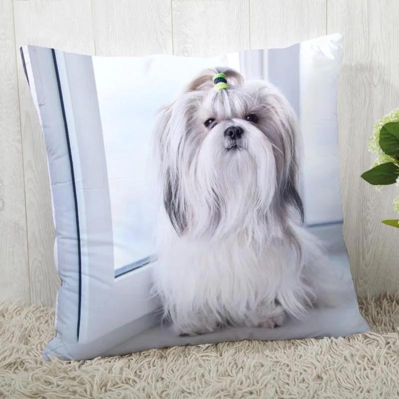 Fodera per cuscino per cane Shih Tzu Personalizza federa Moderna casa decorativa federa per soggiorno