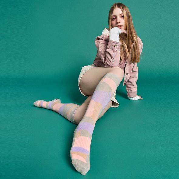 SOXOW Camo Flower Crew Suds Gray Sand, SX22CFC02-7000017424