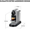Capsule Coffee Machine Krups XN 741B CitiZ Silver