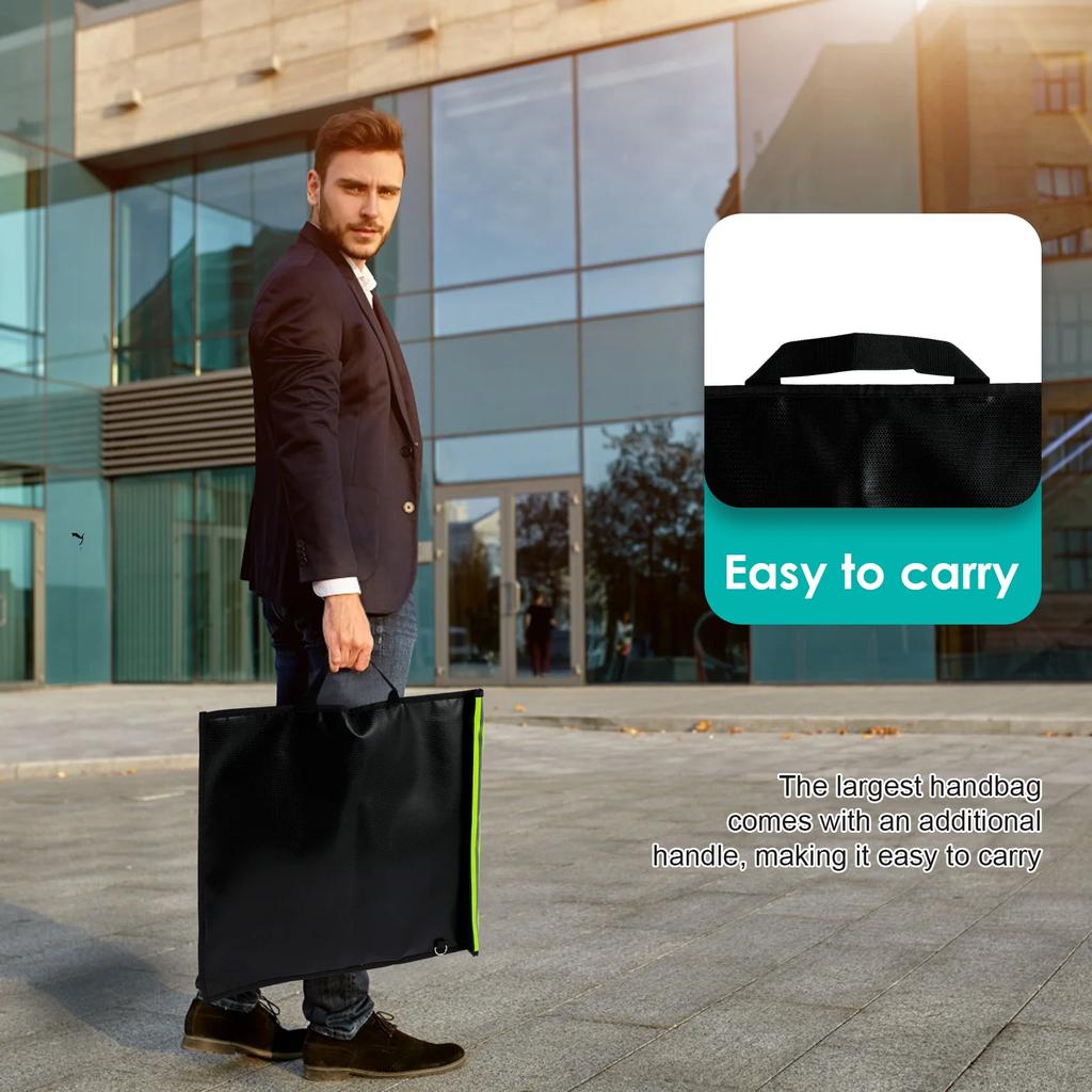 4Pcs Signal Blocker Faraday Bag RFID Faraday Pouch with Reflective Strip Anti-Tracking Signal Blocker Faraday Bag for Keys Phone