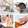 Scouring Pad Cleaning Towels Microfiber Dishcloths Washcloth New Kitchen Rags  House Kitchen