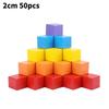 Dimensional Three Colourful Square Building Blocks Early Educational Kids Toys