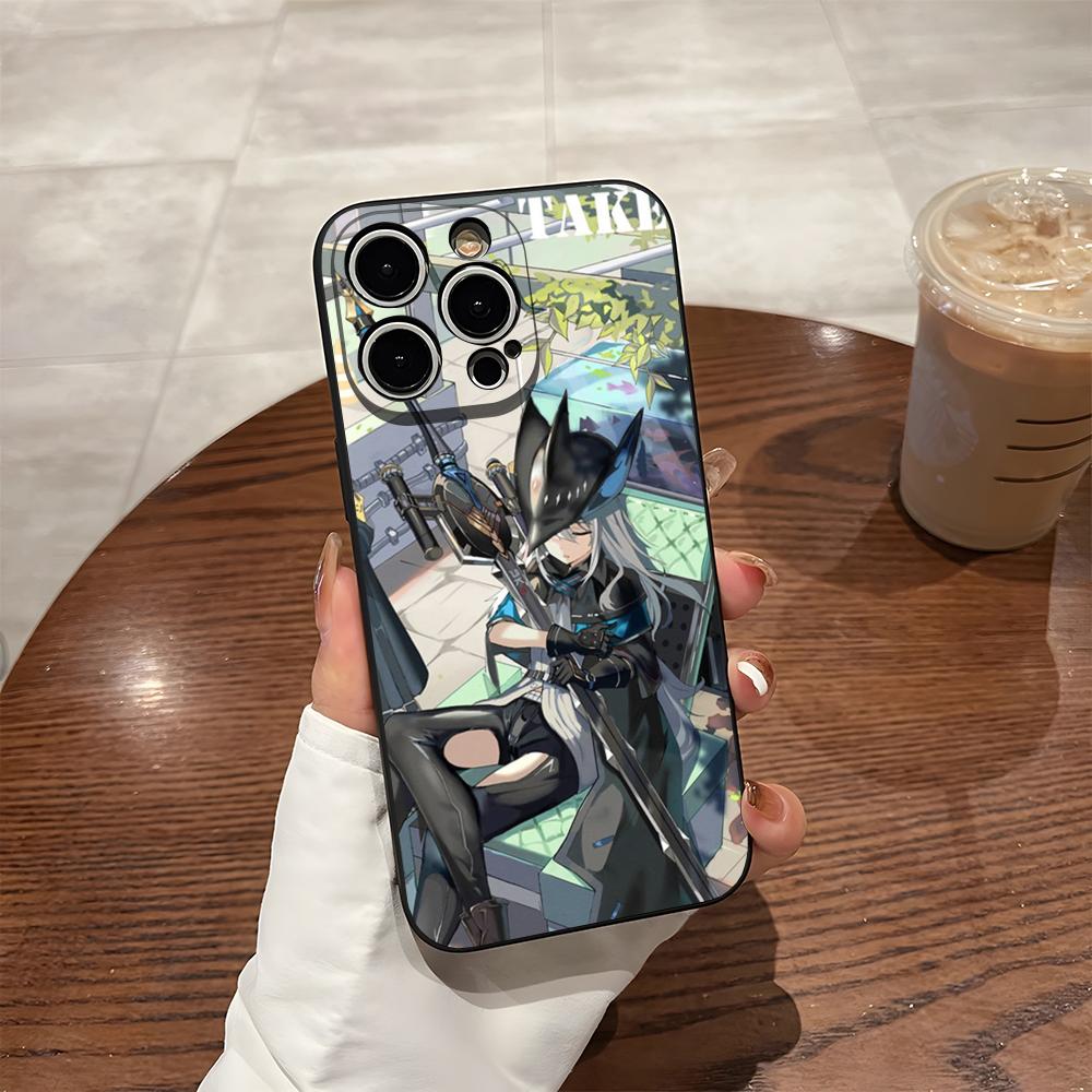 Phone Case For 17 Pro Max Iphone 14 Pro Max 12 16 15 13 Pro 11 Xr X Xs 8 7 Plus Back Cover Arknights Hot Selling