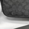 [Pre-Owned] Graham 23 Brand Logo Adjustable Shoulder Strap Faux Leather And Cowhide Crossbody Bag Medium - Excellent #1AFJUHX