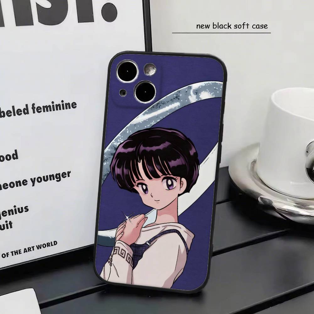 Kawaii Girl A-Akane Tendo Anime R-Ranma 1 2 Phone Case Silicone Soft For IPhone 17 Air 16 15 14 13 12 11 Plus Pro Max Plus
