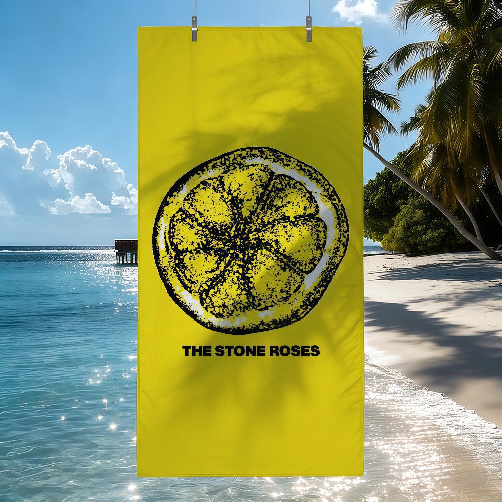 Rock Band S-Stone R-Roses Handtuch Schnelltrocknende Strandhandtücher Sind Geeignet Für Schwimmbäder Camping Yoga Und Das Fitnessstudio