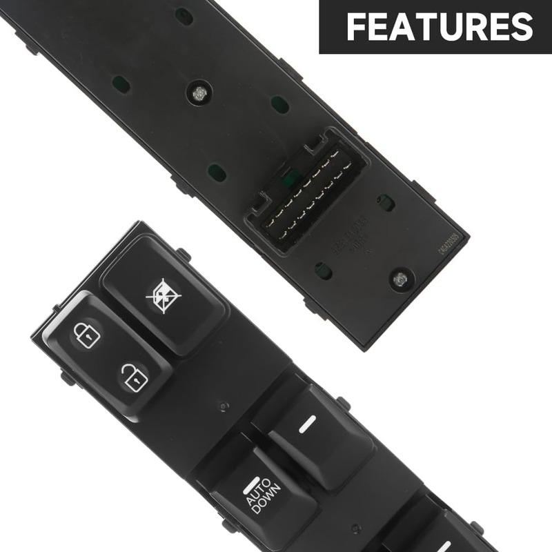 For Kia Sportage R 2011 2012 2013 2014 2015 2016 Front Left Electric Power Window Switch Lifter Control Button Car Accessories