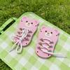 Wooden Bear Lacing & Climbing Frame Busy Board - DIY Kindergarten Teaching Aid