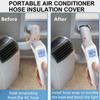 AC Hose Insulation Sleeve Portable Air Conditioners Insulated Hose Cover Wrap Tools Home Improvement for House Garage Winter