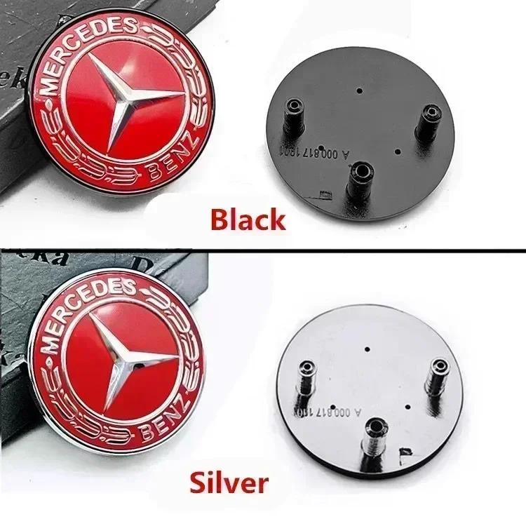 Náhradní 38mm A0008171901 Znak logo na přední mřížku pro Mercedes benz AMG A B C D E V S CLASS CLE CLA GLA W205 W213