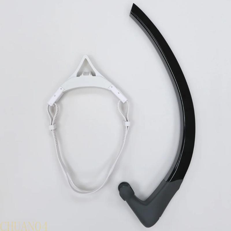 A1A2 Front Diving Swimming Snorkel Swimming Training Snorkel Comfortable Swimming Underwater Air Breathing Hose Enduring