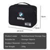 Car Sticker 2025 Hot Waterproof Storage Bag Portable Electronic Accessory Organizer For BMW X1 X2 X3 X4 X5 X6 X7 G30 G20 G11 F30
