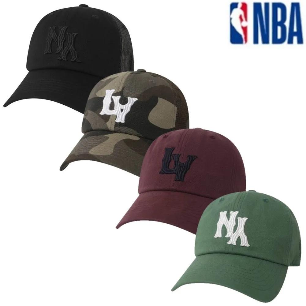 Unisex Hat Baseball Cap Summer Hat Mesh Cap Oversized Cap Long Brim Camo Plain (N832PA562P) green