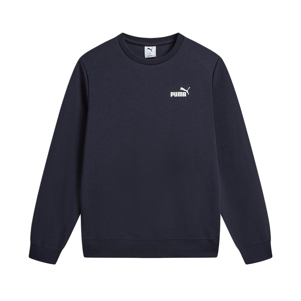 PUMA Sweatshirts Men's Marine Blue Crew Neck Moderate 695454-16