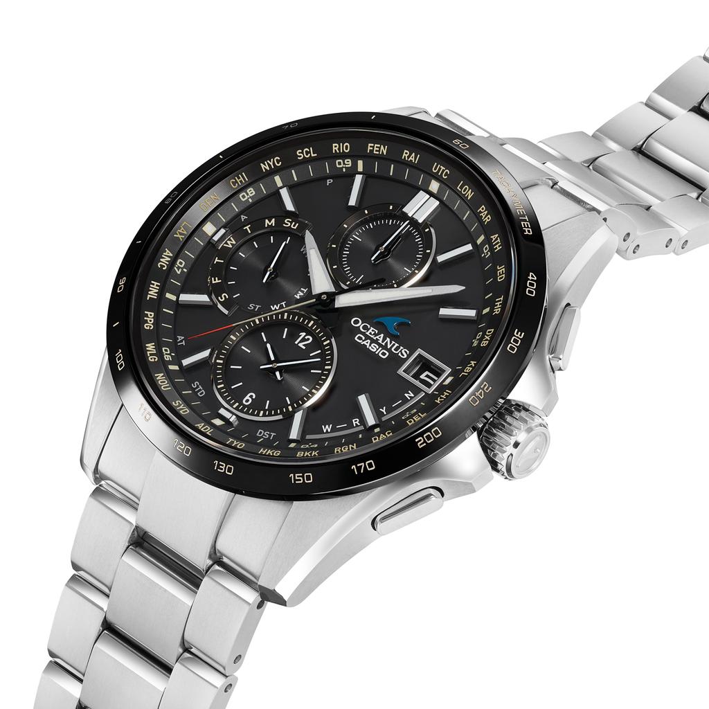 Casio Men's 100M Water Resistant Analog Quartz Watch OCW-T2600J-1A