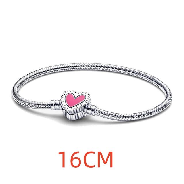 Copper Plated Valentine'S Day Gift For Lovers Pendant Charms It Original Bracelet For Women Diy Fashion Jewelry Making