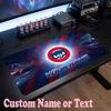 Chicago Cubs Customized Name Text Mouse Pad, Large Desk Mouse Mat Personalized Home Office Present