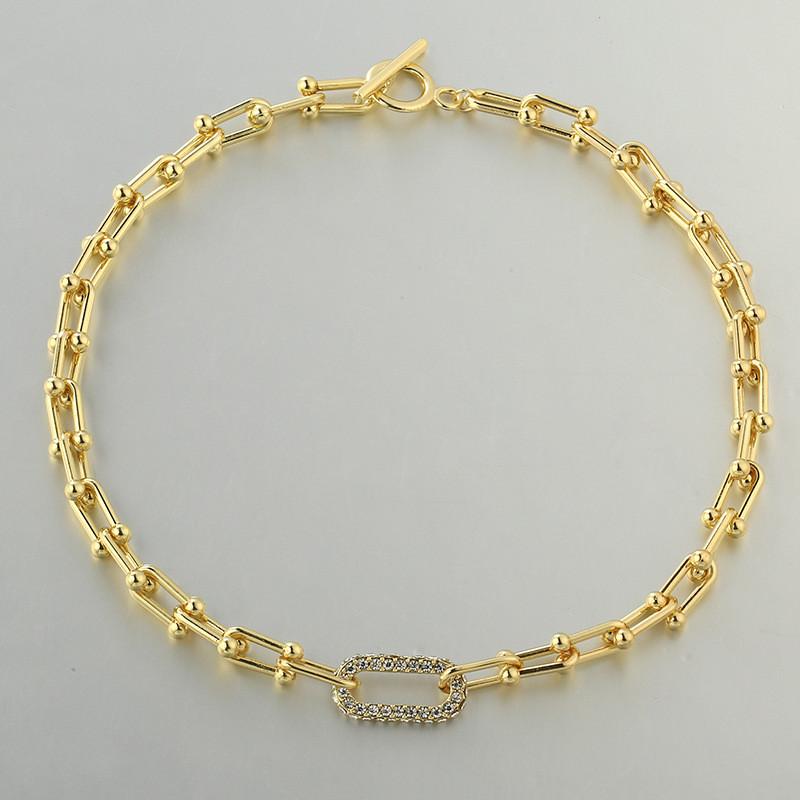 Gorgeous Durable And Stainless Steel Rhinestone Necklace For Women Gift Ready Design
