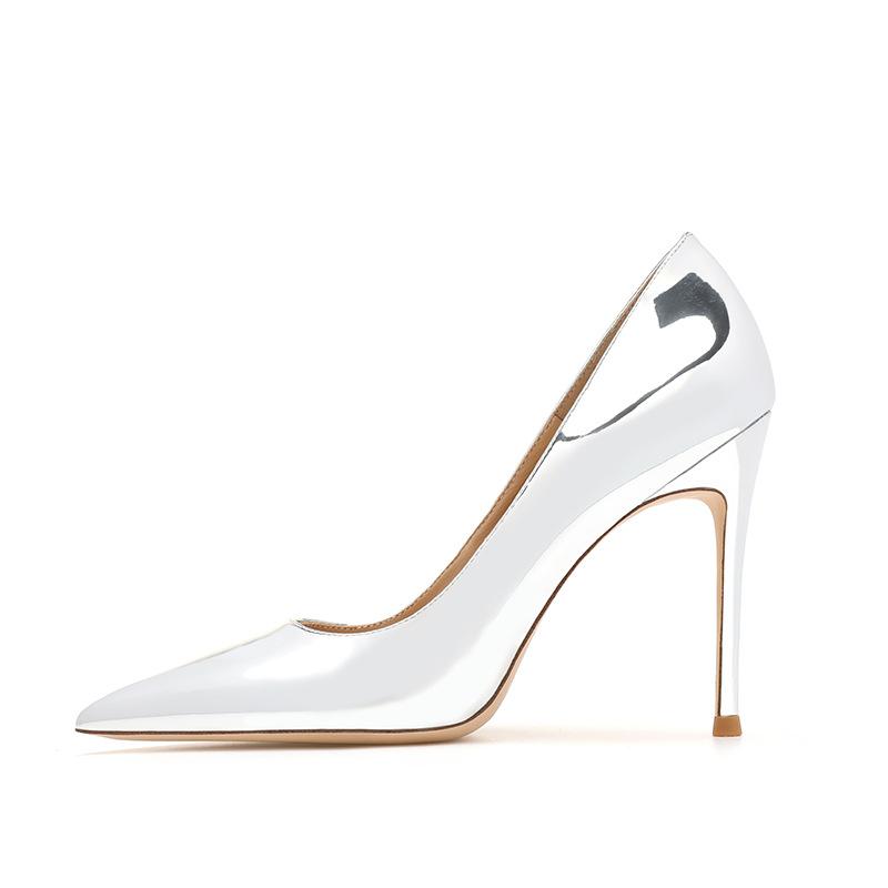 

High heels women s pointed toe thin heels new fashionable sexy large size single shoes spring women s Huizhou women s shoes 34