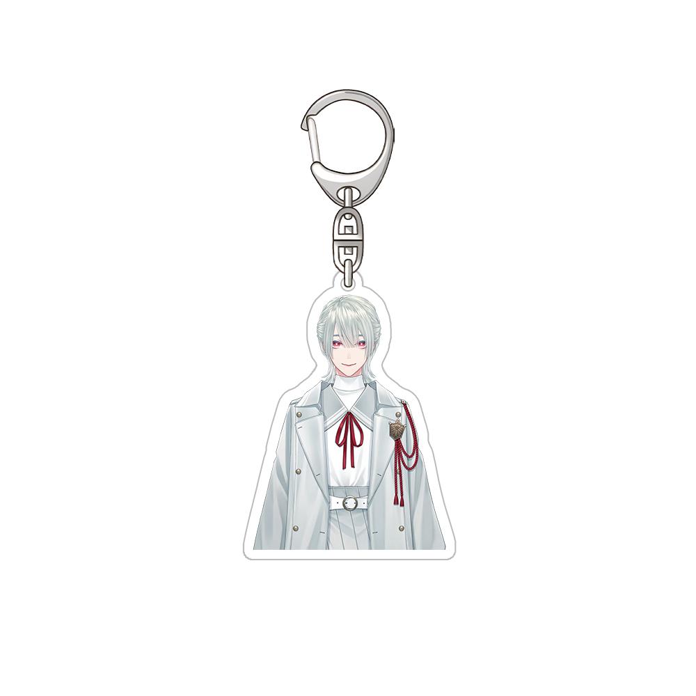 NIJISANJI Shikinagi Akira Genzuki Tojiro KOyanagi Rou Harusaki Air Sister Claire Official Acrylic Keychain Bag Pendant Fans Gift