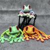 Frog Fridge Magnets, Home Kitchen Office Whiteboard Pantry and Dishwasher Decoration, Cute Colorful Animals Decor