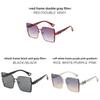 Fashion Uv400 Sunglasses For Women With Yellow Lenses And Red Fullframe For Outdoor And Parties