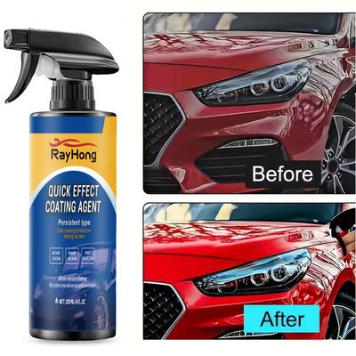 120ml Keramikbeschichtungs-Spray Nano-Keramik Auto-Beschichtung Hydrophobe Schicht Polier-Lackbeschichtungs-Mittel Auto-Lackwachs Pflege