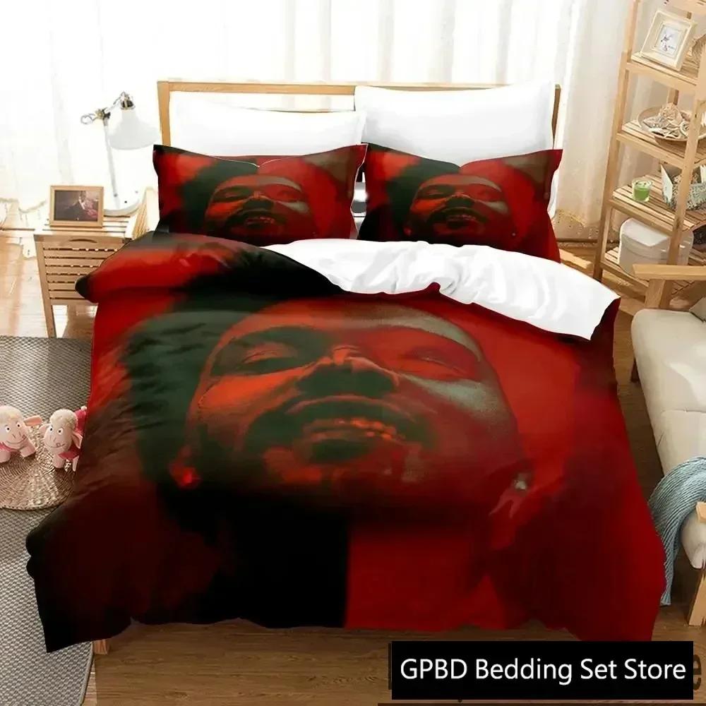 

Comforter 3D Print Xo The Weeknd Bedding Set For Bedroom Soft Modern S Comefortable Kids And Comforter (quilt)-EU Single(135*200cm)3pcs