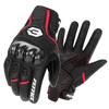 IRONRIDE Summer Motorcycle Riding Gloves Genuine Leather Carbon Fiber Anti Fall Breathable Off Road Racing Protective Gear