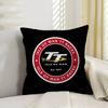 Motorcycle I-Isle Of Man Tt Cushion Cover Inches Farmhouse Decor Home Throw Pillow Covers For Couch Decorations