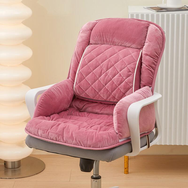 Handun USB Heated Lumbar Support Office Chair Cushion